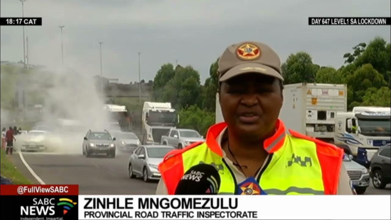 Kzn traffic update an increase in traffic on n3 between durban and