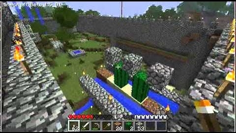 My Minecraft Castle Tour - Testing recordmydesktop