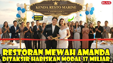 EKSKLUSIF! "KENDA RESTO MARINE"Milik Amanda  dan Kenny Siap Guncang Jakarta!Launching Awal November!