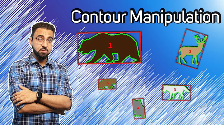 Contour Detection in OpenCV 101 (2/3): Contour Manipulation