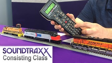 Consisting with SoundTraxx Decoders (Webinar 14)