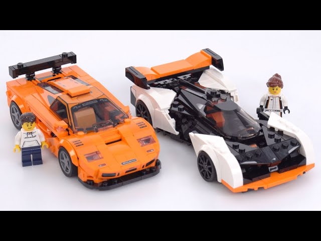 Paniate - LEGO Speed Champions McLaren Solus GT e McLaren F1 LM 76918