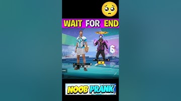 Noob prank || FF 3-3 Hip Hop bundle vs Ghamandi player Adam call me noob #youtube #tranding #shorts