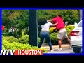 Fight at a gas station in North Carolina