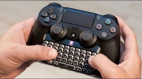 Official PS4 Keyboard/Chatpad: Never Type Manually EVER Again!