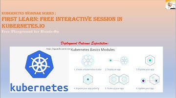 Kubernetes Webinar Series 1 | First Start | Demo Deploy Web Application - Free Interactive Tutorial