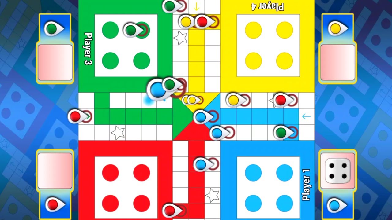 How to Win Ludo King | Tricks and tips Ludo King | 4 players gameplay
