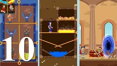 Pull the pin 2 pull him out - Gameplay Walkthrough Part 10 - Level 46-75 (iOS, Android)