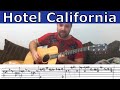 Fingerstyle Tutorial: Hotel California (Instrumental) - Guitar Lesson w/ TAB | LickNRiff