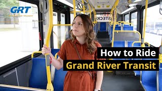 How to ride Grand River Transit