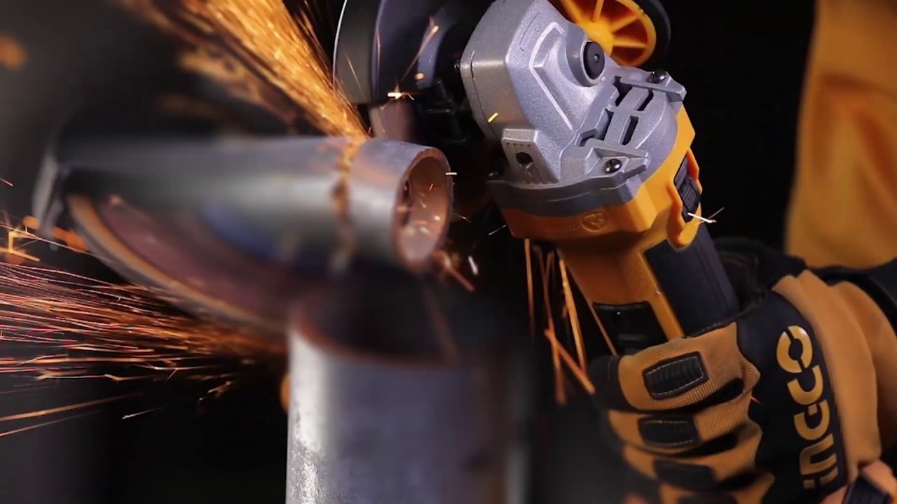 Amoladora Angular 4½'' a Batería de Litio 20 volt Linea Multi Herramientas  P20S INGCO CAGLI1151 - YouTube