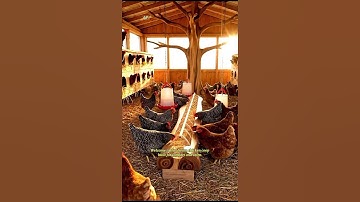 🐔 This Coop Is Going VIRAL For A Reason😱🔥 #chicken #freerangechickens #farming #shorts #o