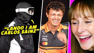 Freya Reacts to GUESS THE F1 DRIVER ft. LANDO NORRIS
