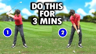 This NEW SWING DRILL Makes Ball Striking Incredibly Simple  It's Unreal!