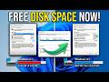 Clean Up Disk Space and Get More Storage on Windows 11-- for FREE!
