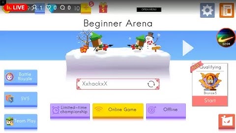Arrow.io mod menu