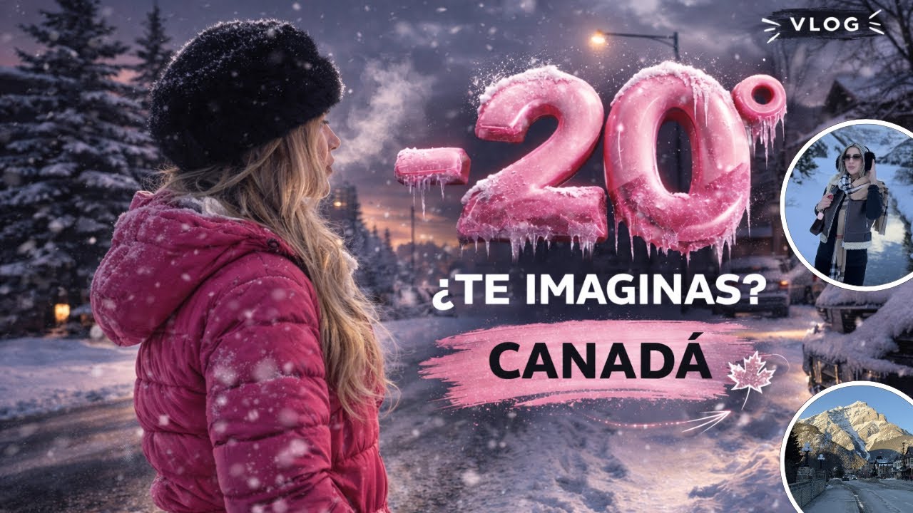Así se vive a -20° en Canadá ❄️ | Vida real