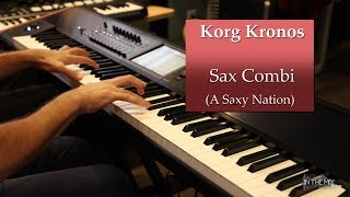 Korg Kronos - Saxophone Combi