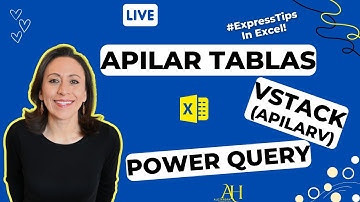 Aplilar Tablas Con VSTACK (ApilarV) y Power Query - #DailyExcelTips