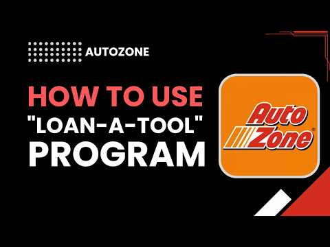 Does Autozone Loan Tools For Free