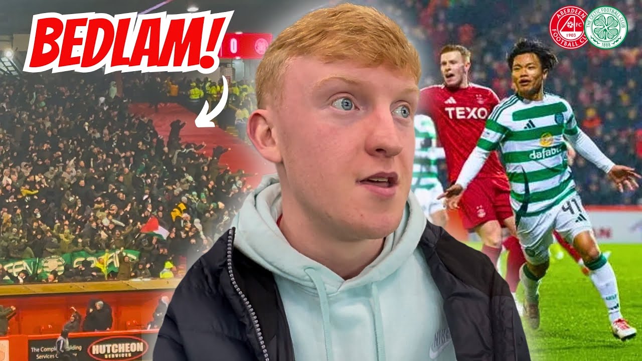 THE MOMENT CELTIC WON the LEAGUE in DECEMBER! 🔥