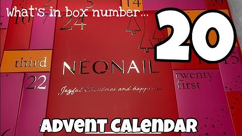 Neonail Advent Calendar 2020 Day 20