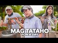 I Became A TAHO Vendor For A DAY (Hirap Pala) | Ranz and Niana