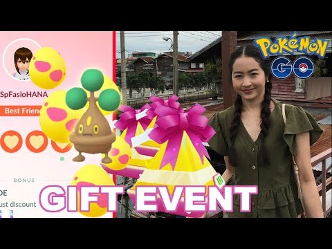 Pokemon Go Special Gift Event เทศกาลของขวัญ ลุ้น Shiny Bonsly X หาตัวดี ที่ใครก็มีได้ ไปตี Rayquaza