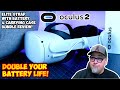 Double Your Play Time On The Oculus Quest 2 VR! Elite Strap With Battery & Carrying Case Review!