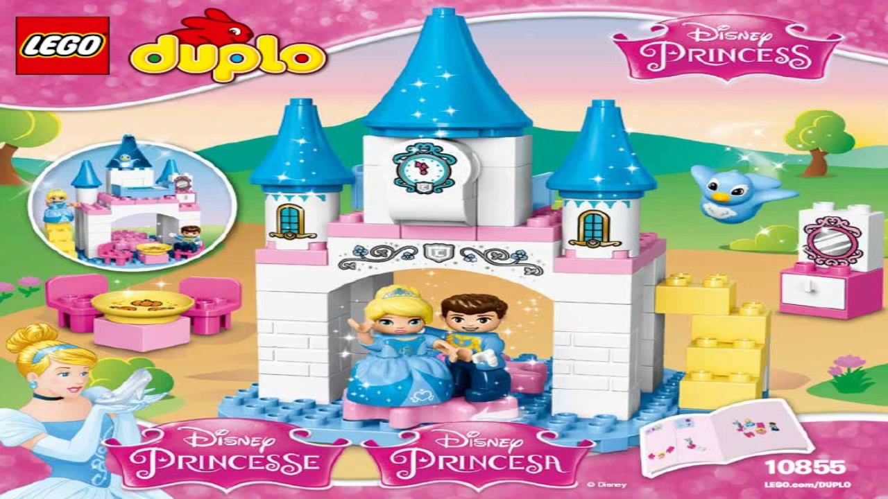 duplo cinderella castle 10855