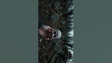 POV: YOU Wake Up in an Abandoned CEMETERY ☠️ #ai #cinematic #film #pov
