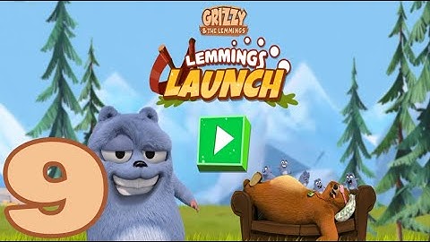 Grizzy and the Lemmings: Lemming Launch - Gameplay walkthrough part 9 (Android, IOS)