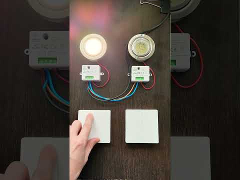 Двойной беспроводной выключатель