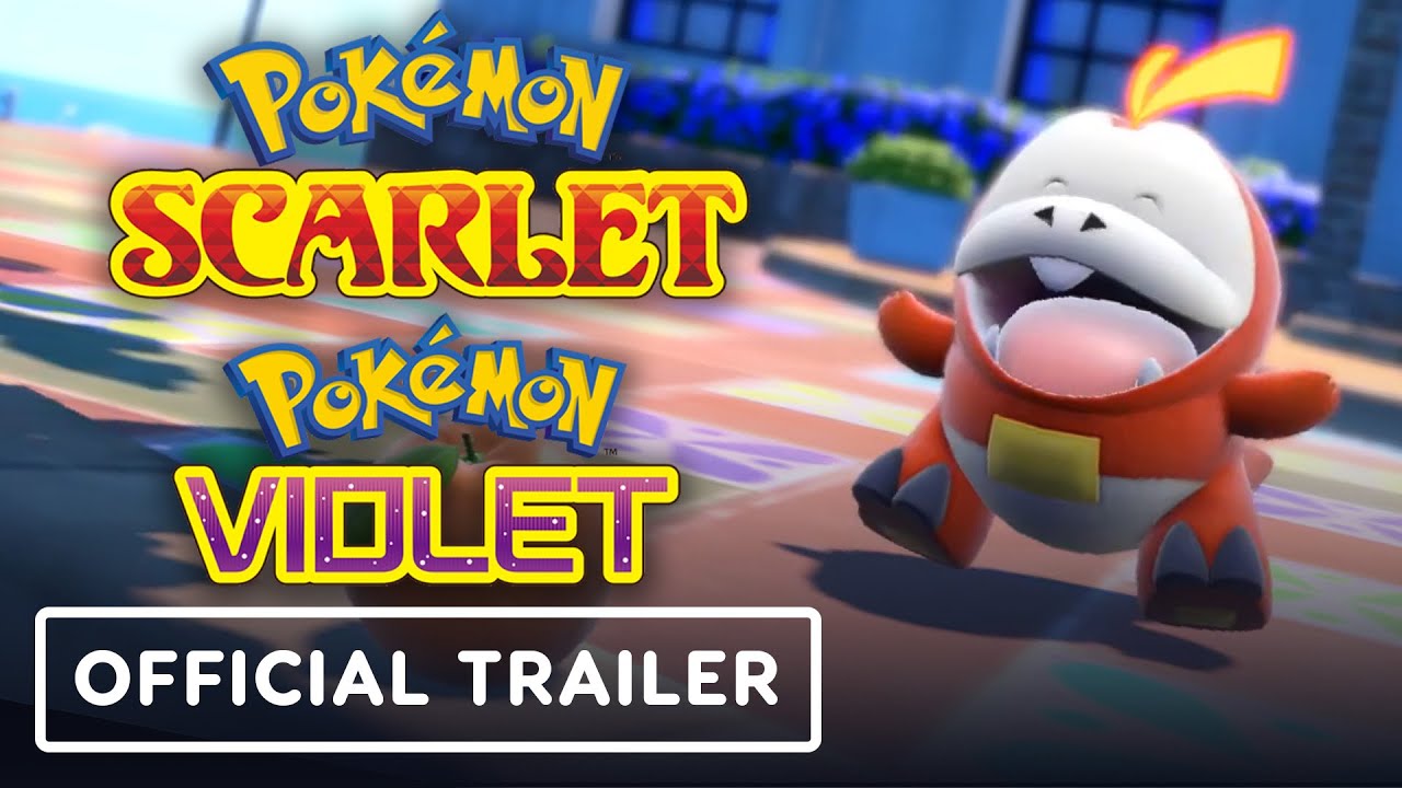 Pokemon Scarlet & Pokemon Violet - Official Trailer 