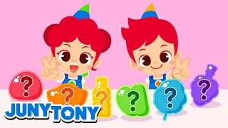 *NEW* Comiendo Dulces Coloridos 2 | Sonidos y Colores | Canciones Infantiles | JunyTony en español