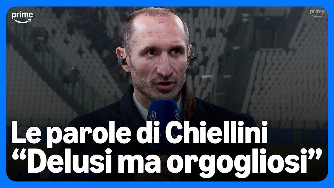 L'intervista di Giorgio Chiellini dopo Juve-Galatasaray 🎙️