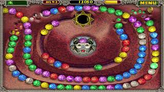 Gerakan Bola Semakin Cepat Zuma Deluxe Level 9 | Game PC Klasik Terbaik screenshot 3