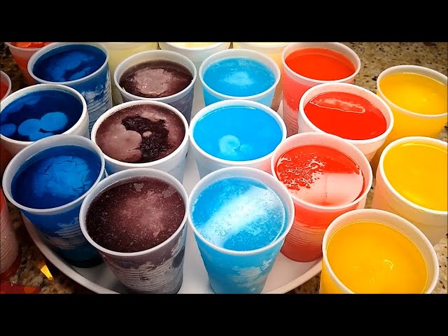 How To Make Frozen Cups, Freeze Cups, Icy Cups, Cool Cups