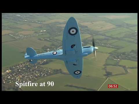 Spitfire's maiden flight marked in home city 90 years on (UK) 5/Mar/2026