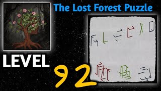 The Lost Forest Puzzle Level 92 Walkthrough Solution ( NEW UPDATE ) Easy levels 