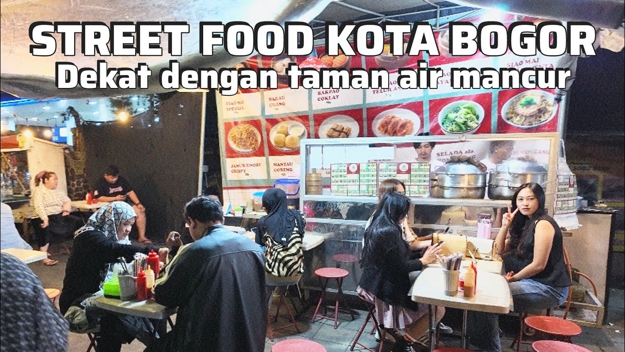 KULINER MALAM DI SEMPUR KOTA BOGOR DEKAT DENGAN TAMAN AIR MANCUR !! | street food indonesia