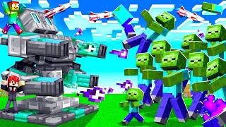 MINI GAME : NÂNG CẤP CĂN CỨ CHỐNG QUÁI VẬT MINECRAFT ** T GAMING VÀ VANH NÂNG CẤP CĂN CỨ MAX VIP