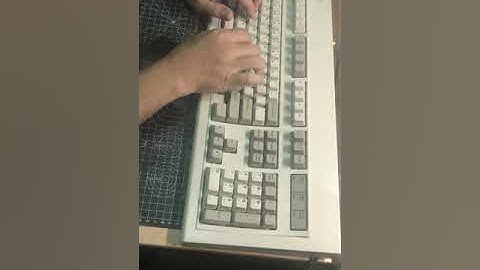 IBM Model M 1391401 with IBM Model F flippers, custom pcb and xwhatsit