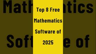 top 8 free mathematics software of 2025 #geogebra #learnmath #mathigon #trigonometry #mathapp