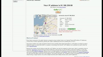 How to find an IP adress and a secret yahoo button