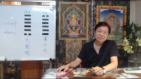 Chinese I-Ching Oracle: Hexagram 44: meet 天風姤