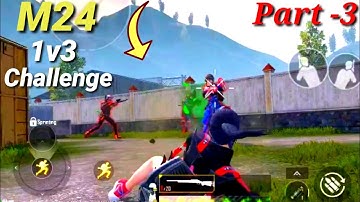 M24 TDM 1v3 With Real Pro Snipers | 40 kills •꧁Töxî~gaming꧂ | BGMI [FULL-PART]