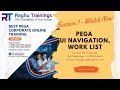 Pega Navigation & WL Config | Pega Trainings | PEGA CSA | PEGA CSSA | Pega Tutorials for Beginners