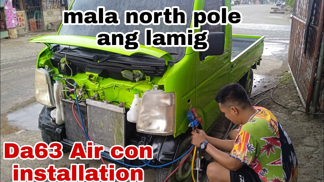secreto ng da63 Air con installation