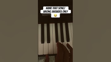 Name that song! Wrong answers only! GO!! #shorts #tutorial #music #piano #composer #musicgame